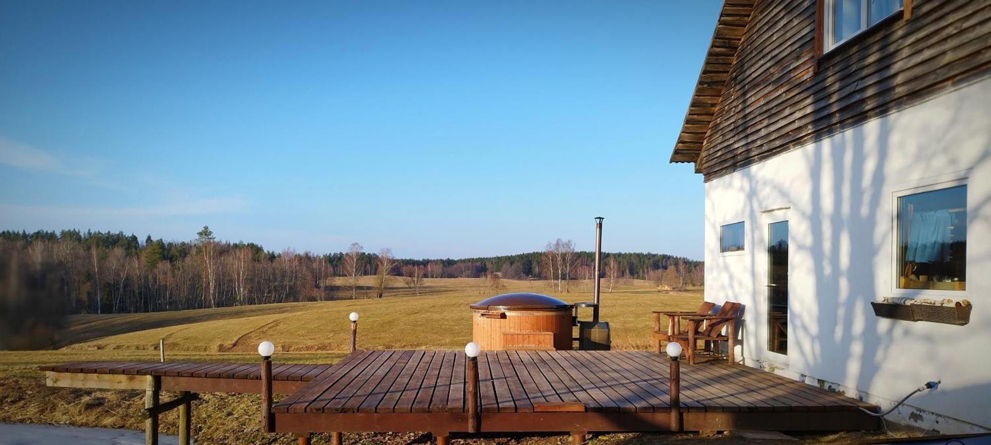 Guesthouse, Sauna & Jacuzzi In Gauja Valley - Kakukalns Straupe Exterior photo