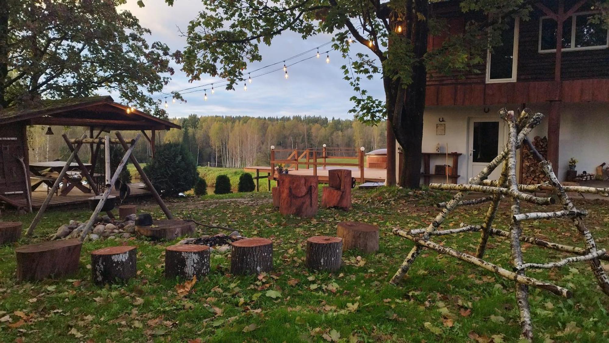 Guesthouse, Sauna & Jacuzzi In Gauja Valley - Kakukalns Straupe Exterior photo