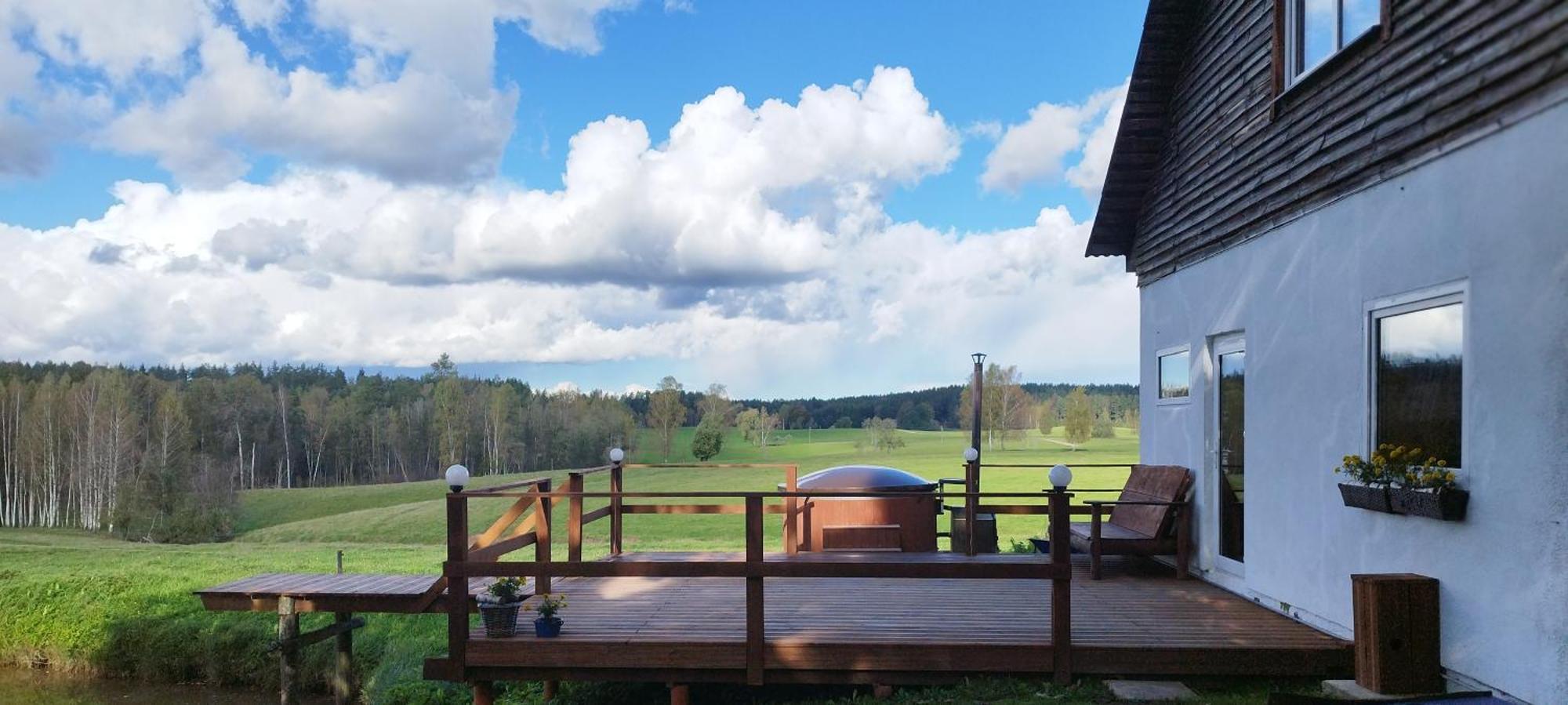 Guesthouse, Sauna & Jacuzzi In Gauja Valley - Kakukalns Straupe Exterior photo